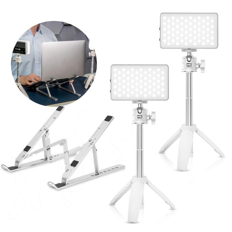 Deluxe Bundle: Video Call Essentials Kit & Desk Mat